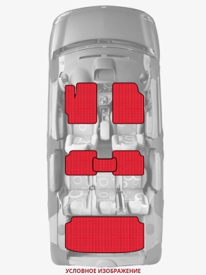 ЭВА коврики «Queen Lux» комплект для Citroen CX